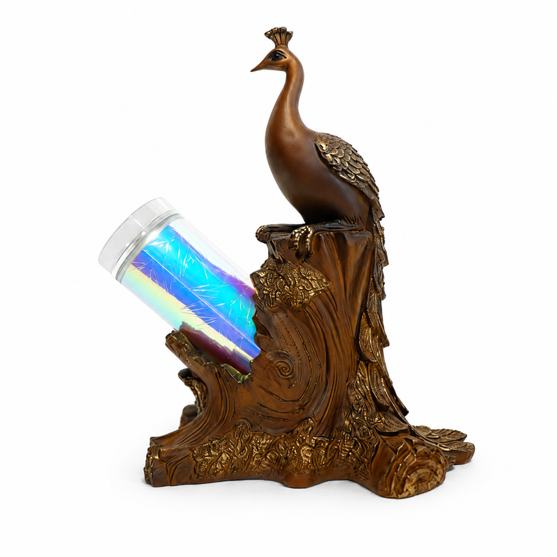 Peacock Pen Holder Showpiece