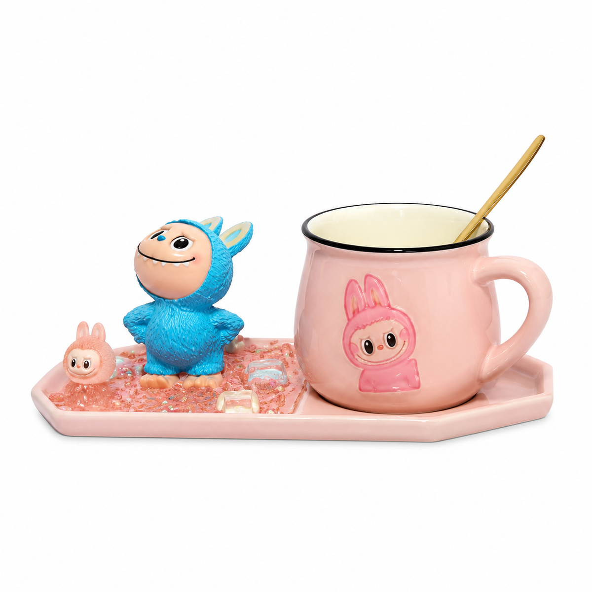 Cute Cartoon Mug Gift Set