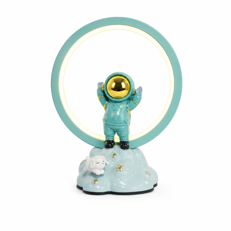 Astronaut LED Ring Table Lamp