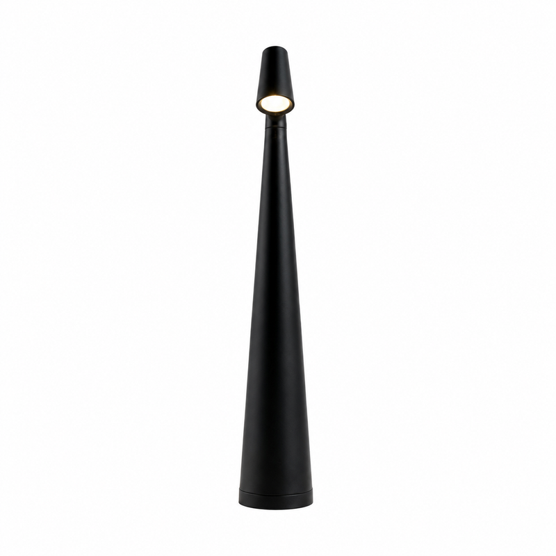 Minimalist Black LED Table Lamp