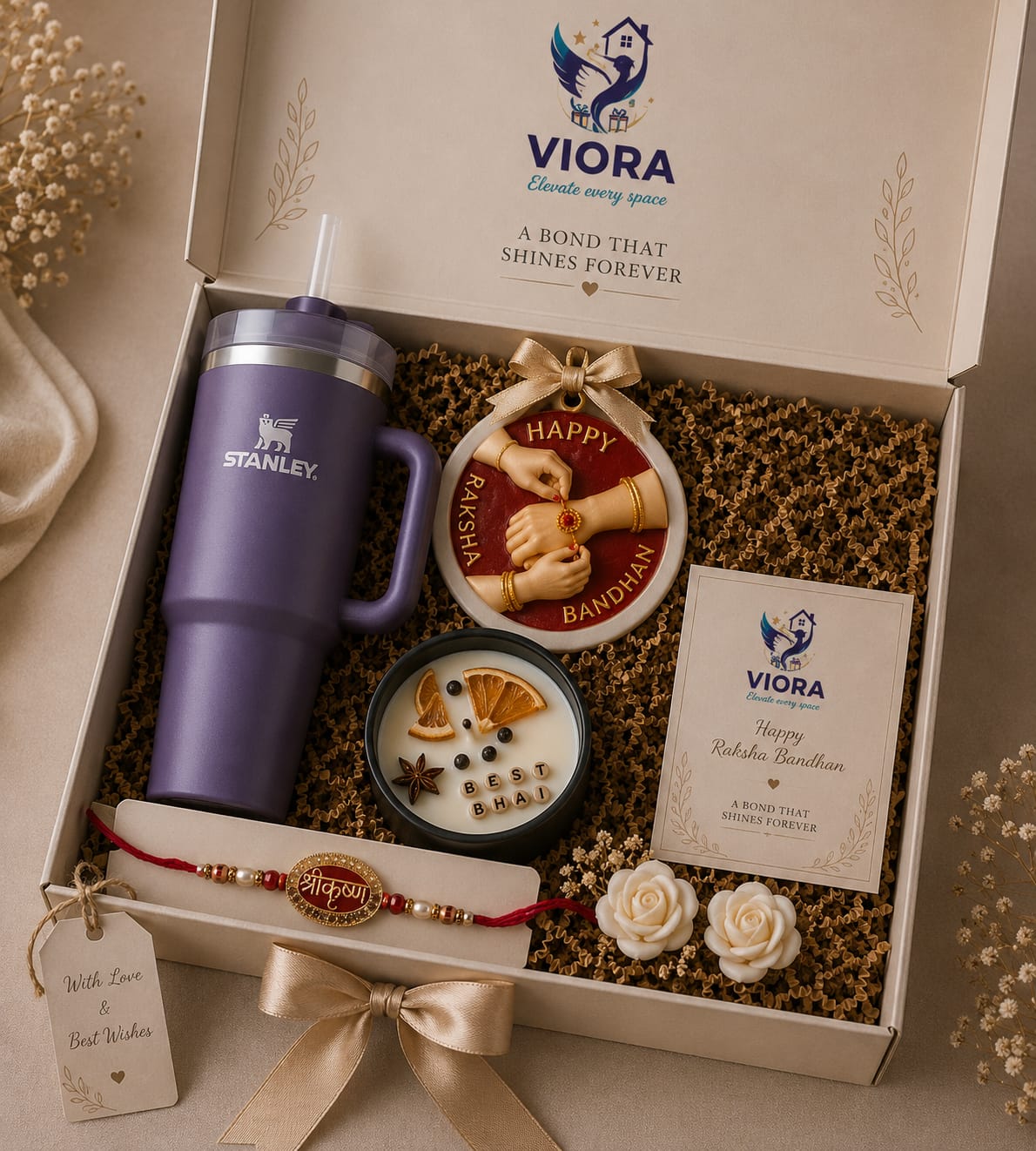 Premium Rakhi Gift Hamper – Best Bhai Ever