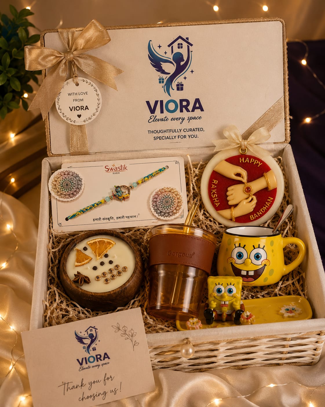 Premium Rakhi Gift Hamper for Brother – Best Bhai Edition