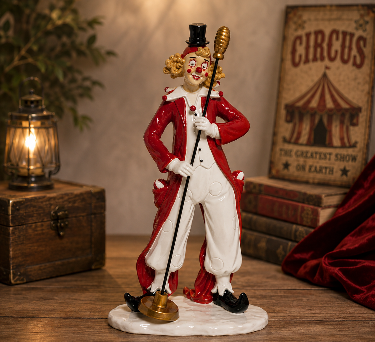 Small Clown Joker Showpiece