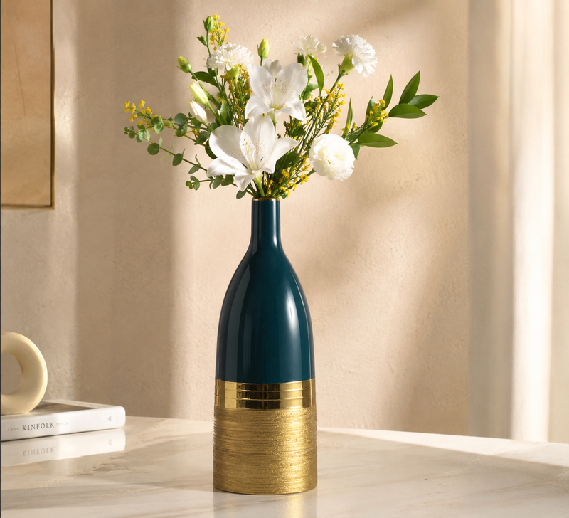 Tall Ceramic Flower Vase